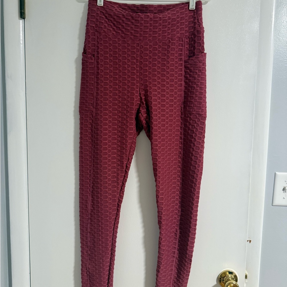 White Birch Turn it Up TikTok trend Textured Leggings
